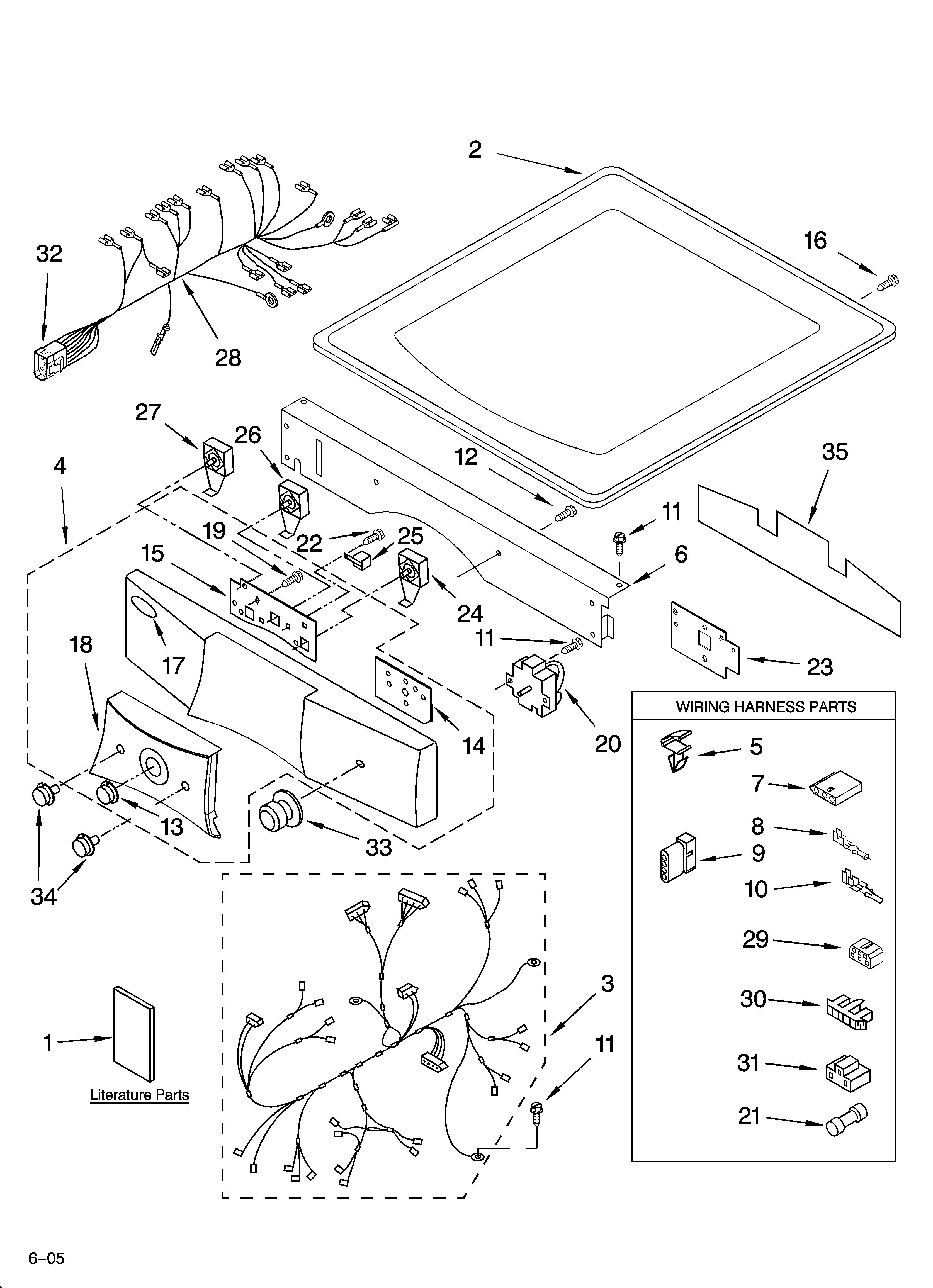 TOP AND CONSOLE PARTS