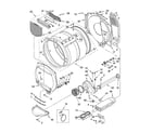 Whirlpool 3RAWZ481EML2 bulkhead parts diagram