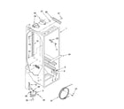 Whirlpool ED2NHGXRQ00 refrigerator liner parts diagram