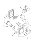 Dispenser front parts