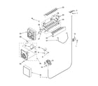 Whirlpool ED5NHGXRQ00 icemaker parts, optional parts diagram