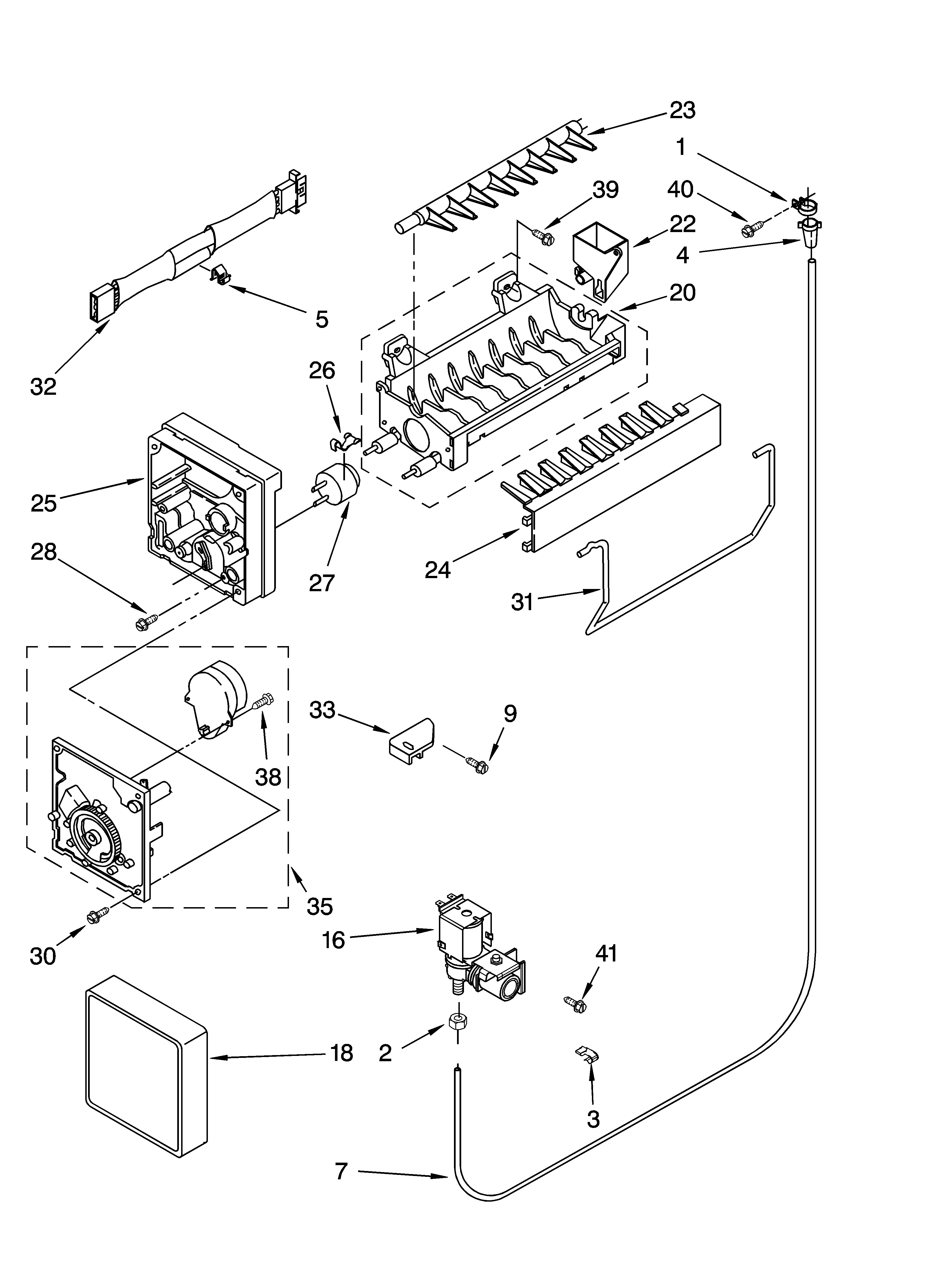 Icemaker parts