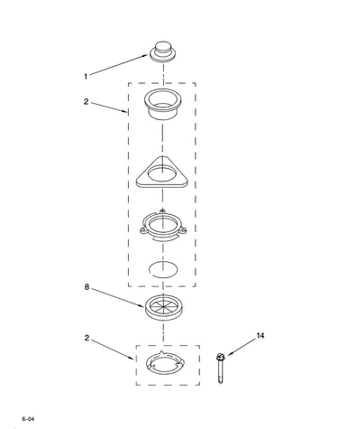 Upper housing and flange parts