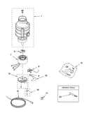 Lower housing and motor parts