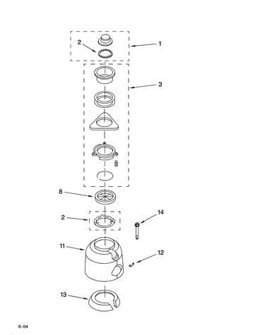 Upper housing and flange parts