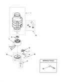 Lower housing and motor parts