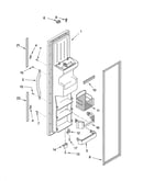 Freezer door parts