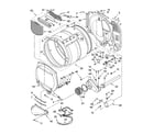Whirlpool GGW9250PL1 bulkhead parts diagram