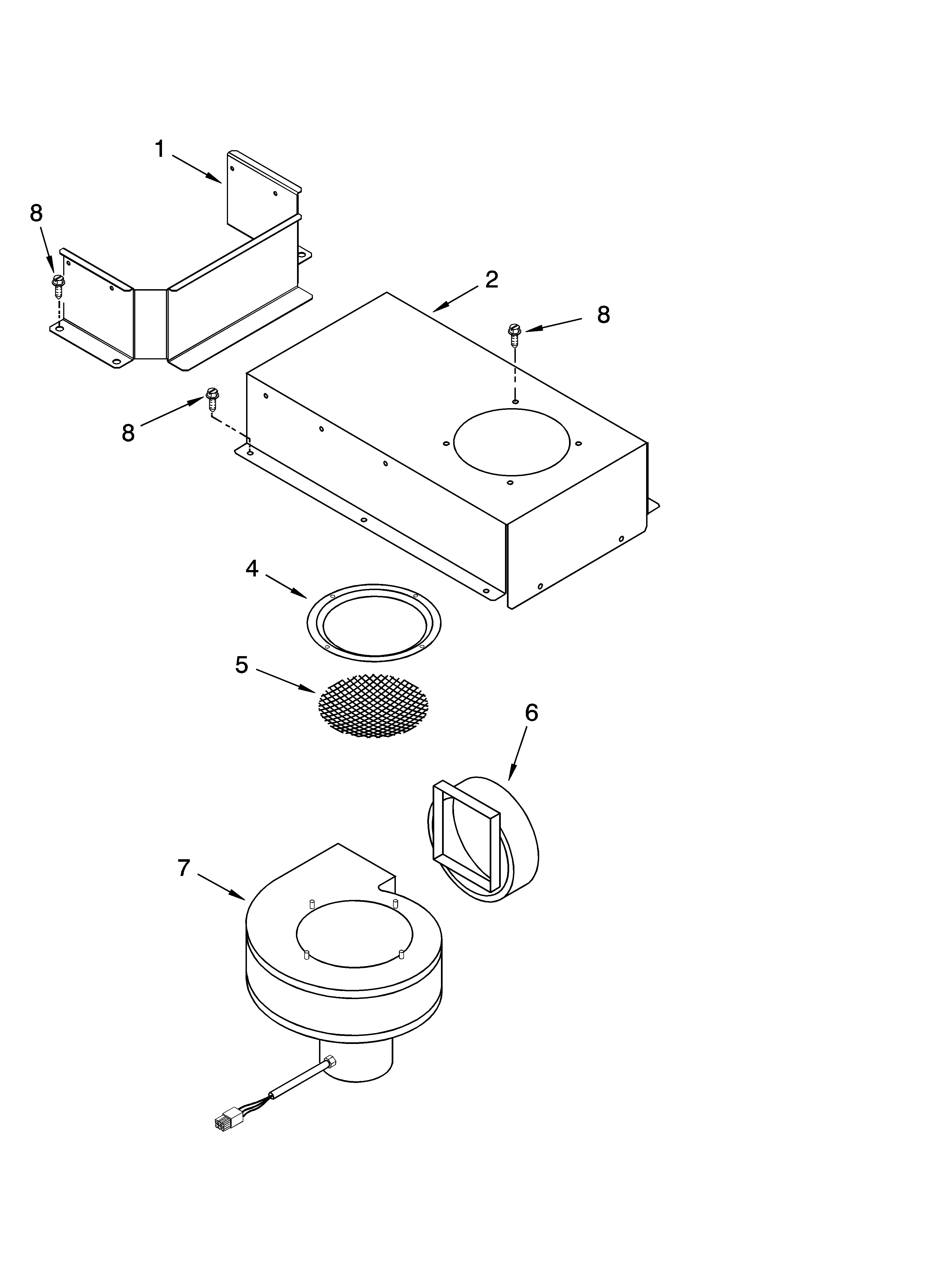 BLOWER UNIT PARTS, OPTIONAL PARTS