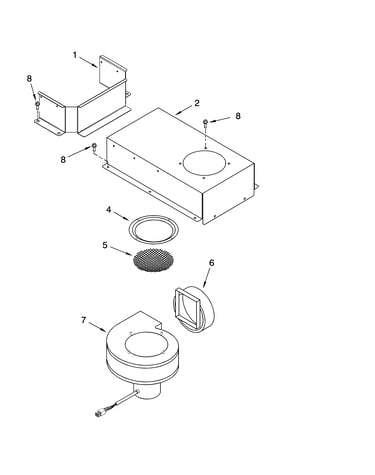 Blower unit parts, optional parts
