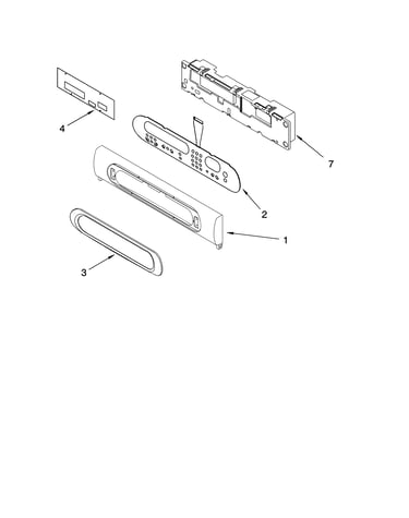 Control panel parts