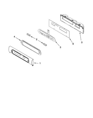 Control panel parts
