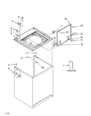 Top and cabinet parts