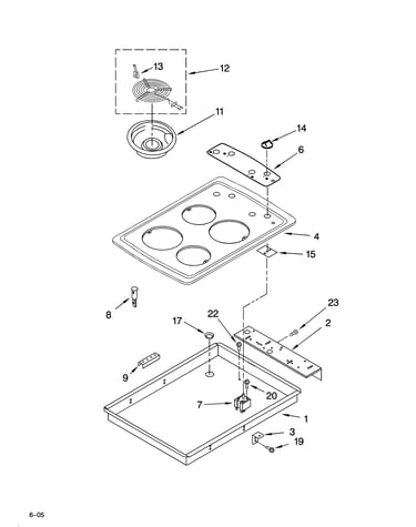 Cooktop parts