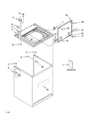 Top and cabinet parts