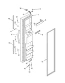 Freezer door parts