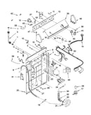 Controls and rear panel parts