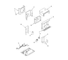 Whirlpool ACD052PR1 air flow and control parts diagram