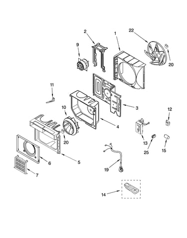 Airflow and control parts