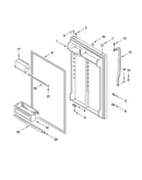 Refrigerator door parts