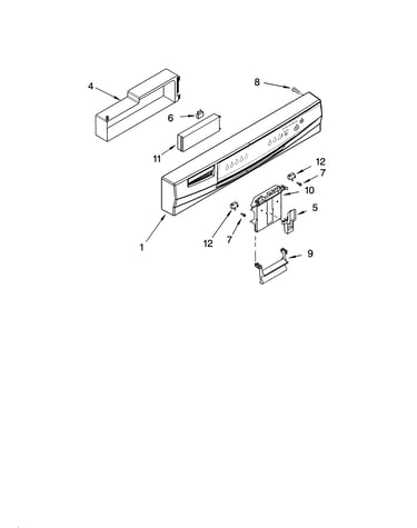 Control panel parts