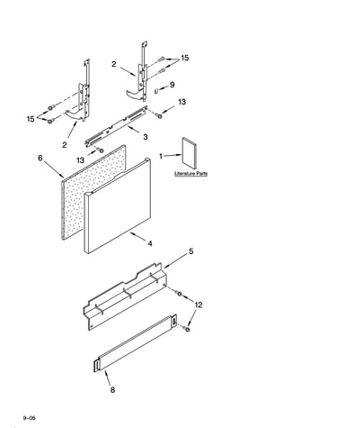 Door and panel parts