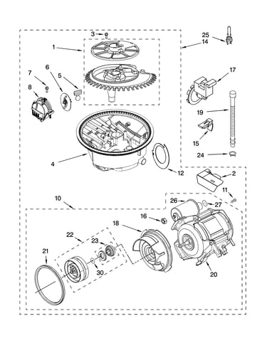 Pump and motor parts