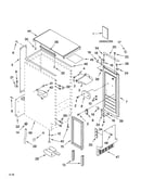 Cabinet liner and door parts