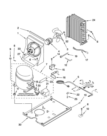 Unit parts, optional parts