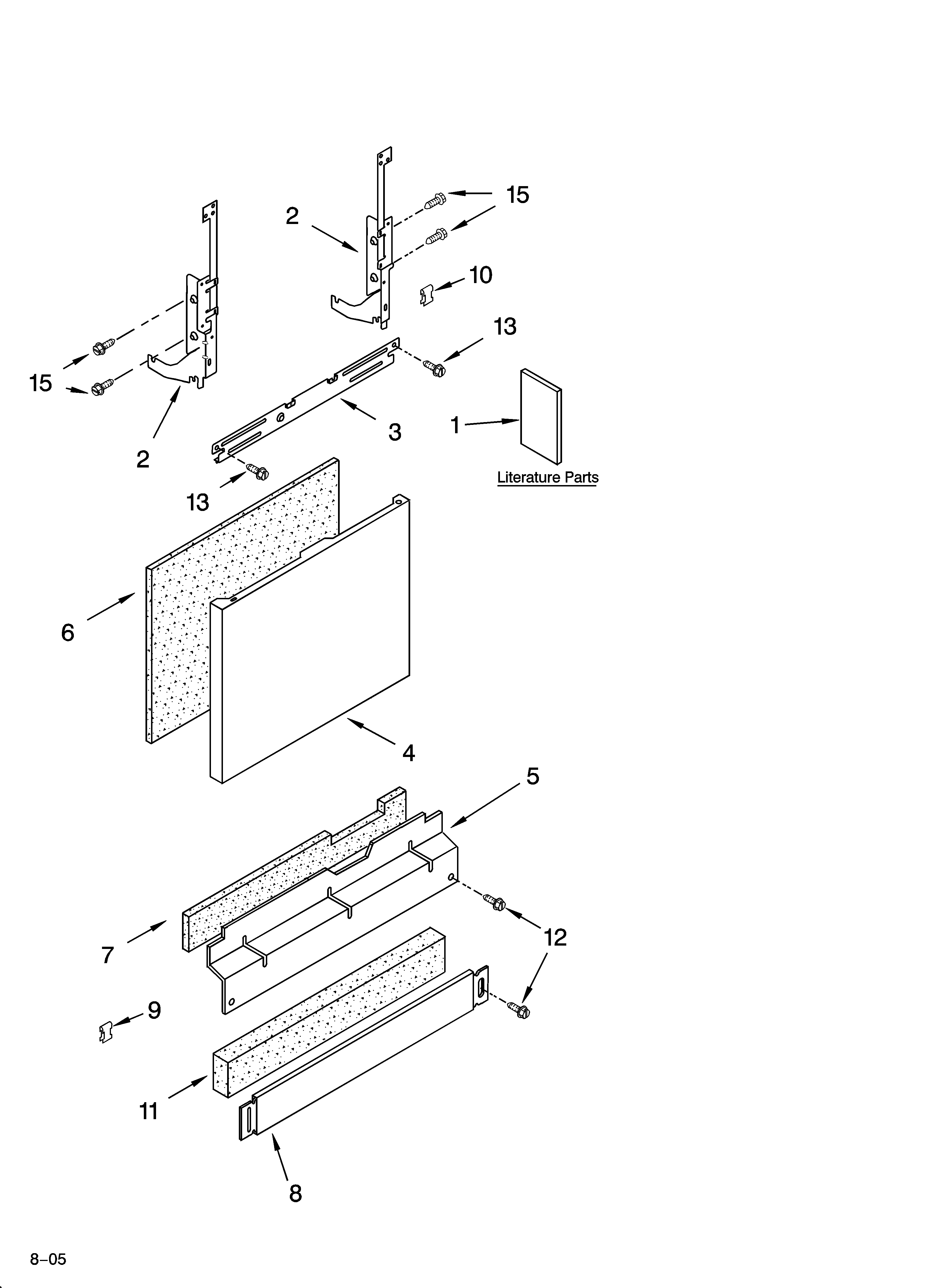 Door and panel parts