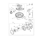 Whirlpool GU2548XTPS6 pump and motor parts diagram