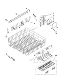 Upper rack and track parts