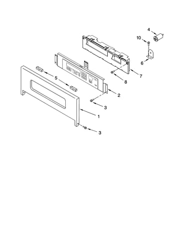 Control panel parts