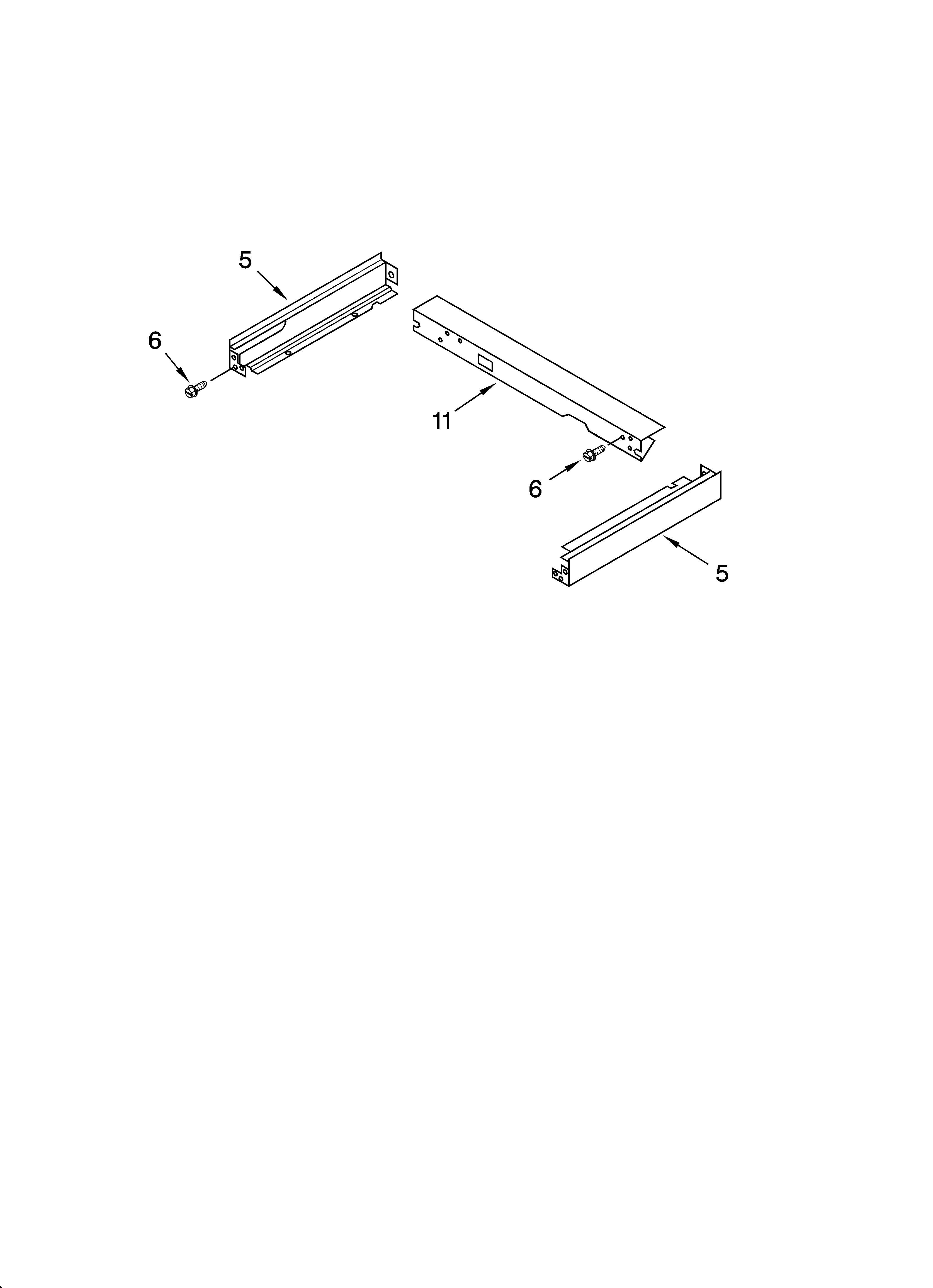 Microwave compartment parts