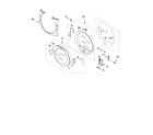 KitchenAid KEHS02RWH0 door parts, optional parts (not included) diagram