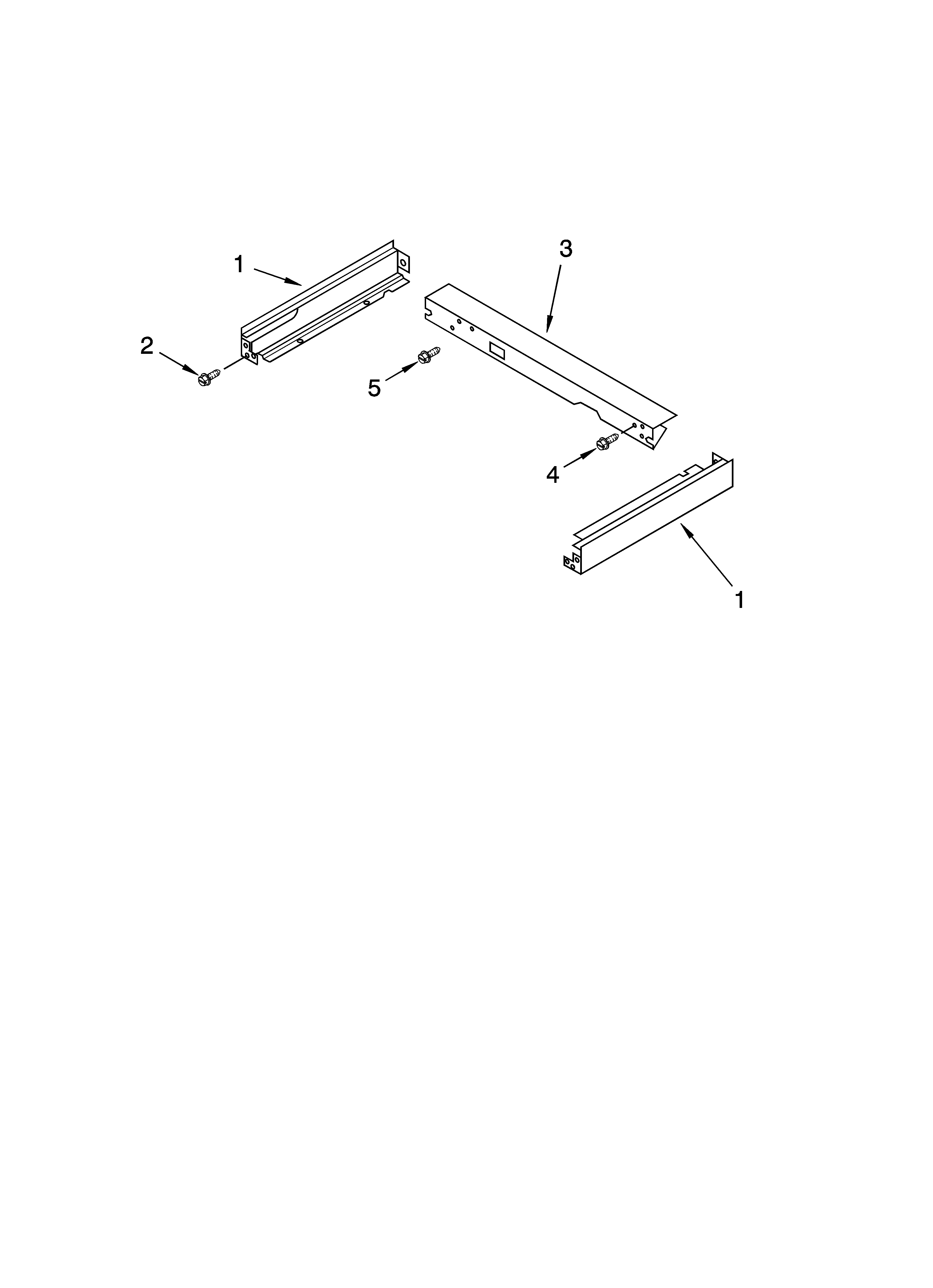 Microwave compartment parts
