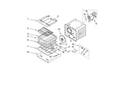 KitchenAid KEMC377KBL04 internal oven parts diagram