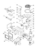 Cabinet and stirrer parts