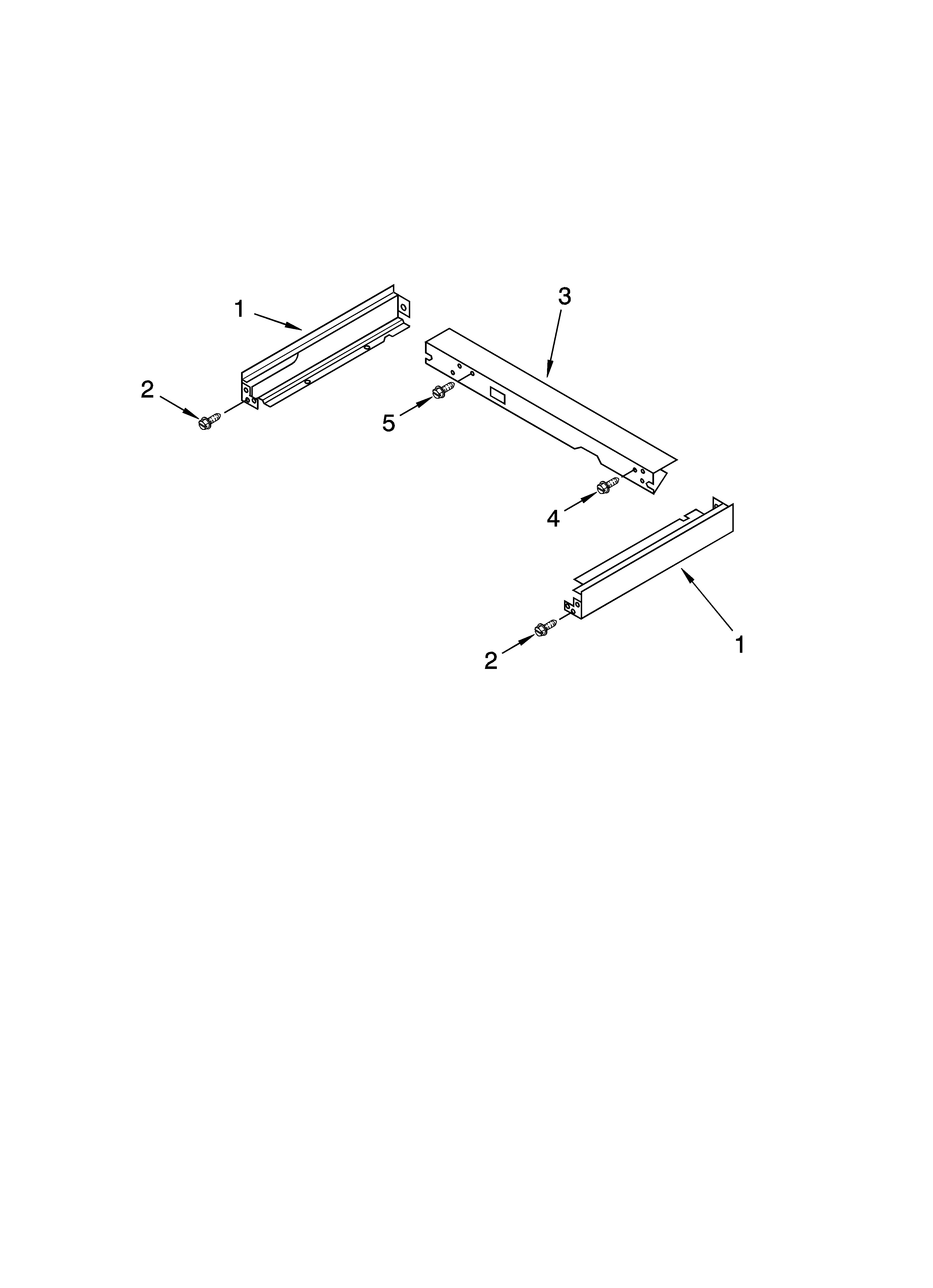 Microwave compartment parts