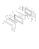 Microwave door parts, optional parts