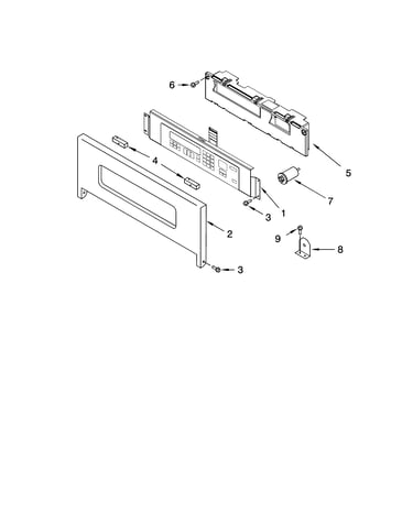 Control panel parts