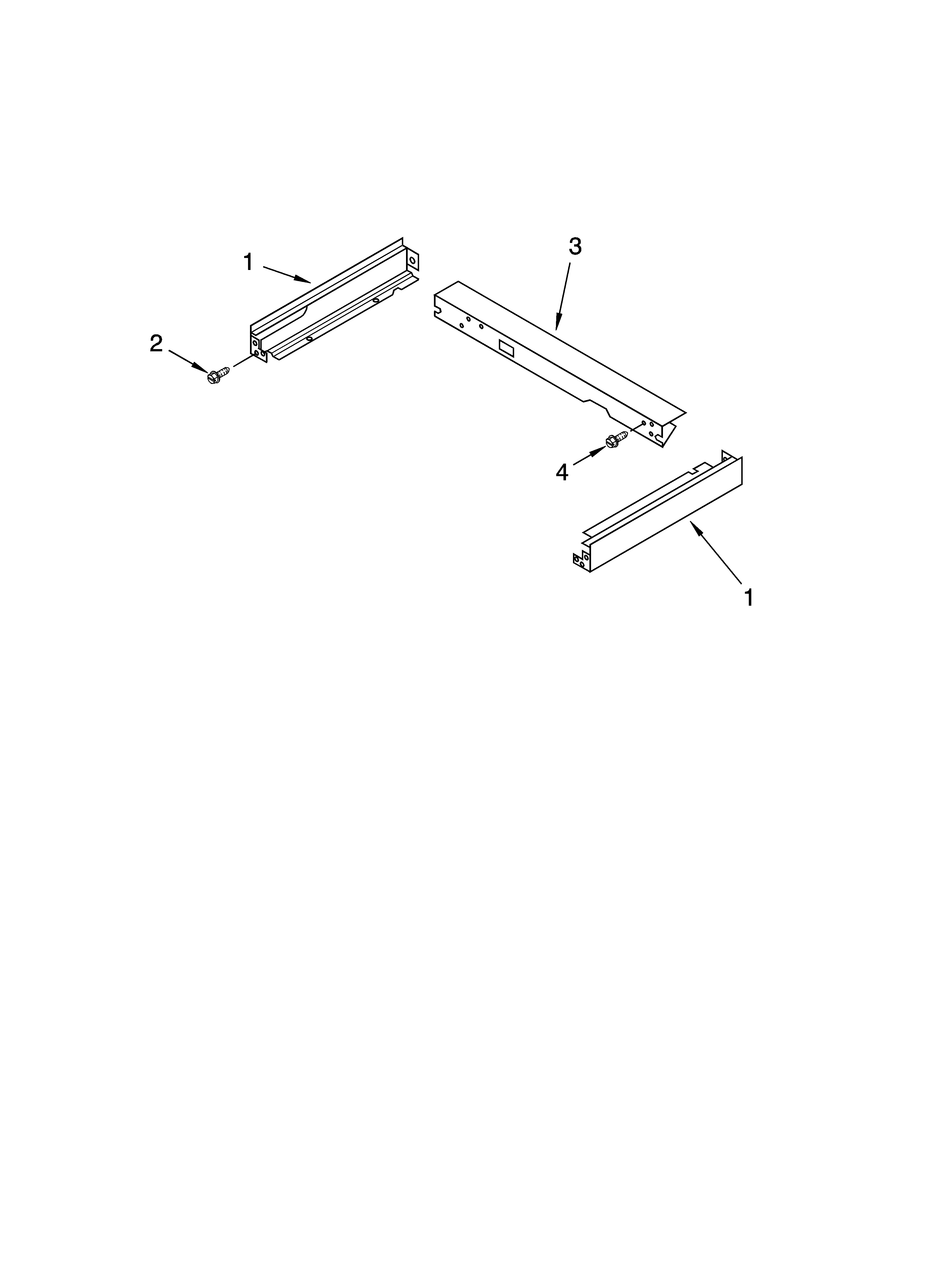 Microwave compartment parts