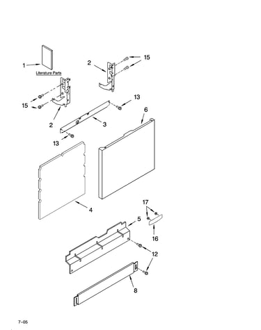 Door and panel parts