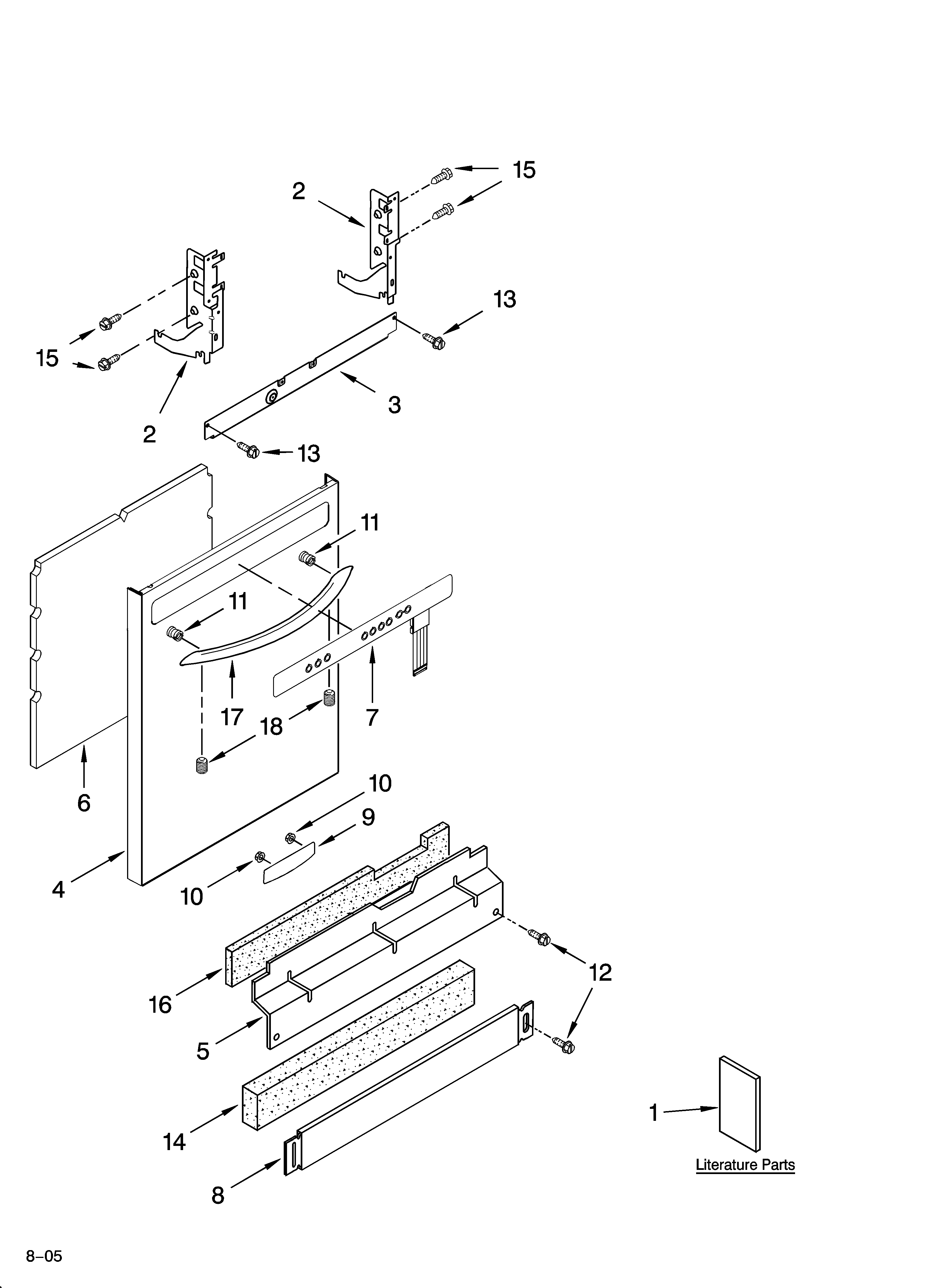 Door and panel parts