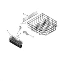 Lower rack parts, optional parts (not included)