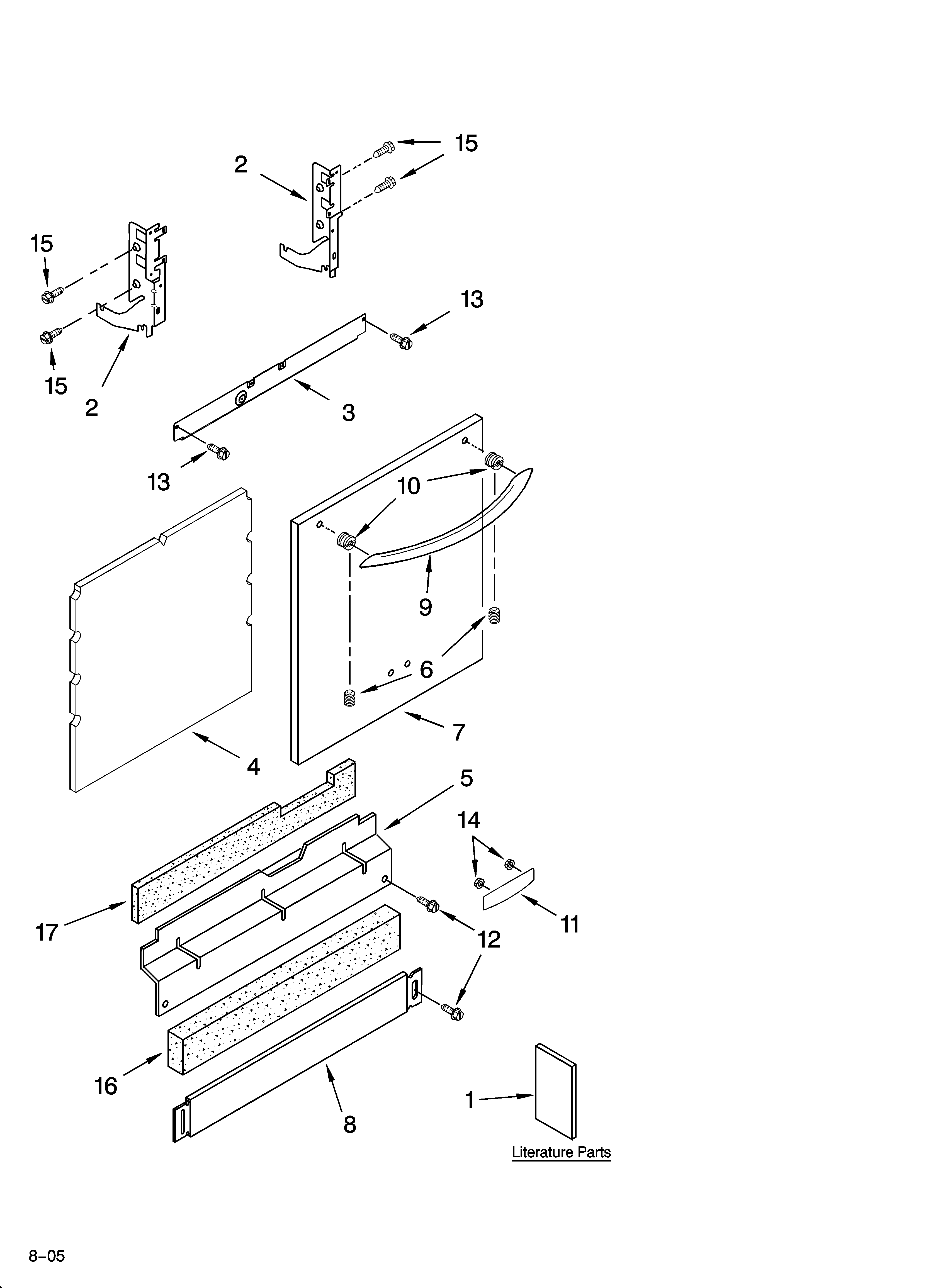 Door and panel parts