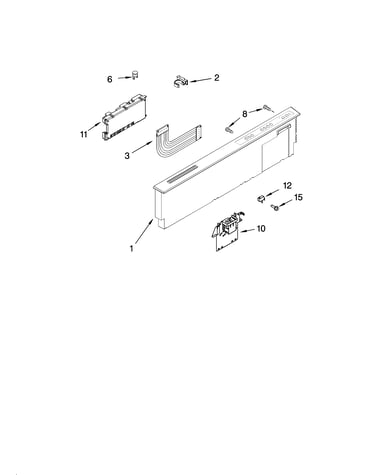 Control panel parts