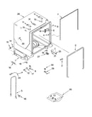 Tub and frame parts