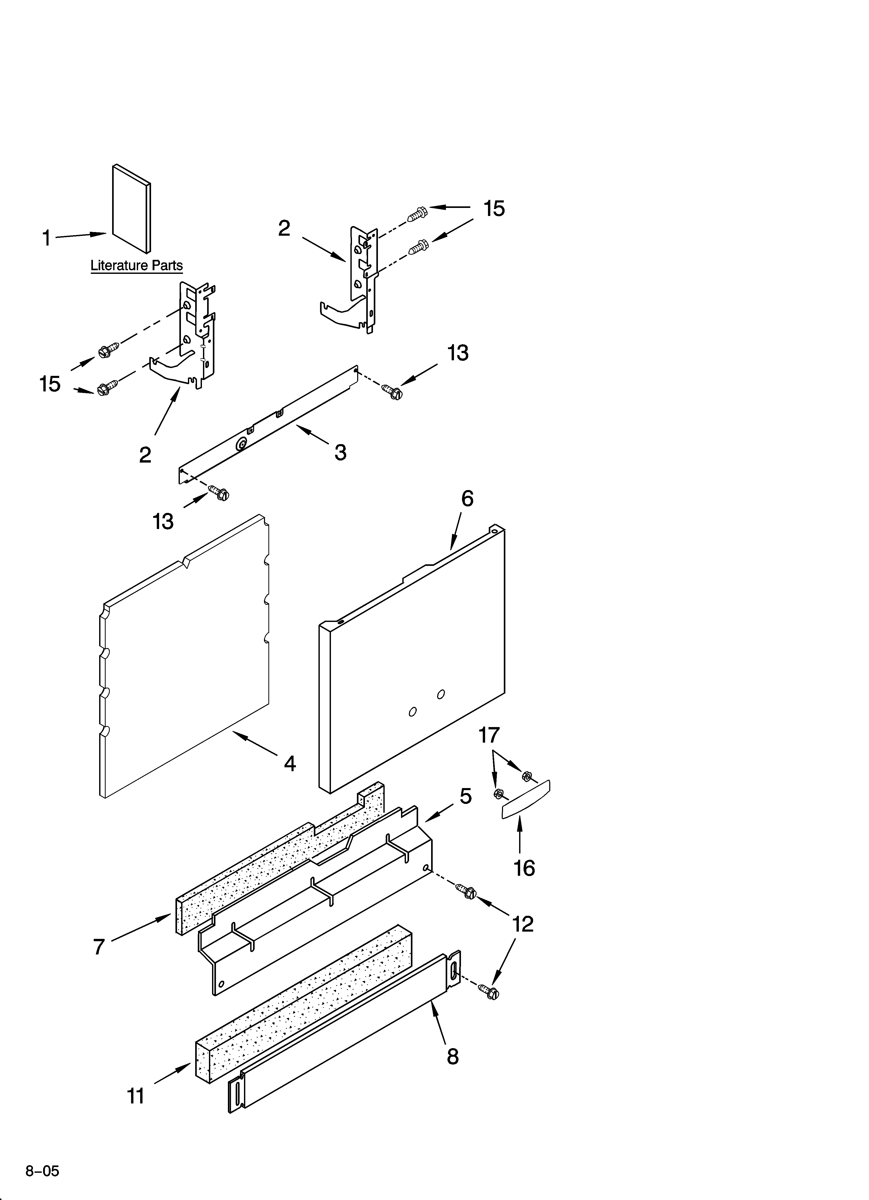 Door and panel parts