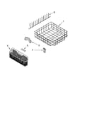 Lower rack parts, optional parts (not included)